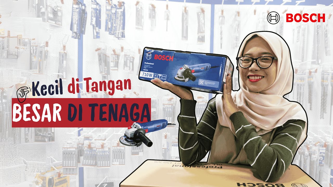 Bosch GWS 700 🎖 | Gerinda Tangan 4" Handal di Kelasnya‼️