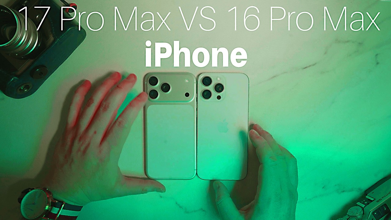 (Eng Sub) iPhone 17 Pro Max VS iPhone 16 Pro Max 對比- CPU - GPU -無線WIFI- 喇叭SPEAKER - 螢幕SCREEN -系列 (2)