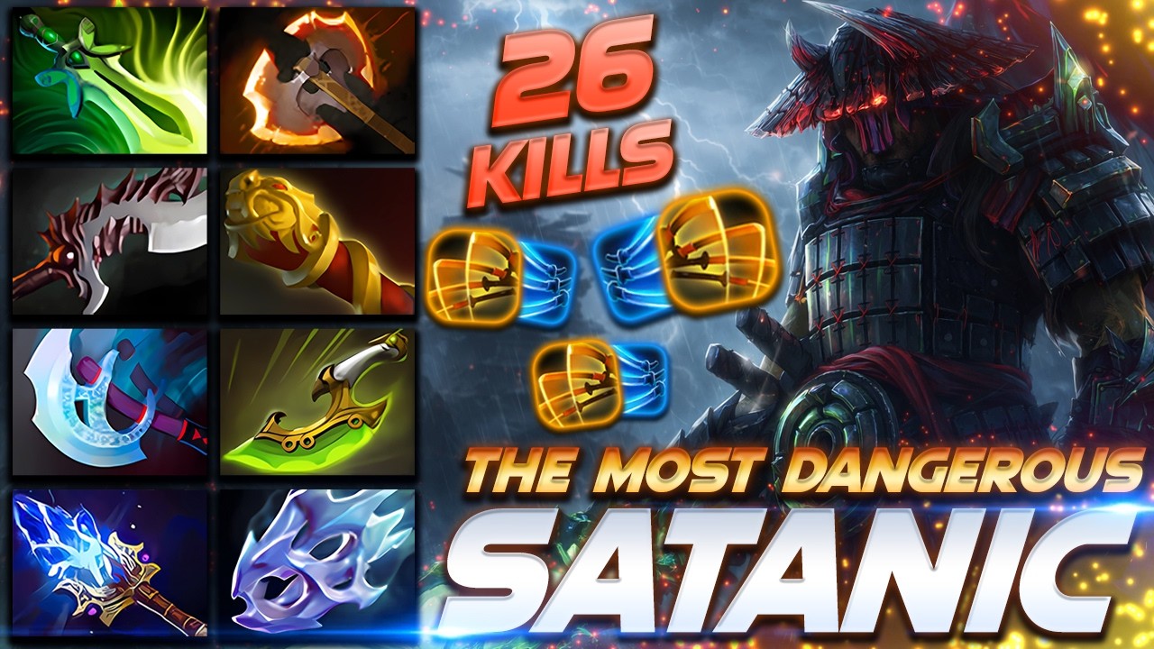 Satanic Juggernaut 26 KILLS - THE MOST DANGEROUS - Dota 2 Pro Gameplay [Watch & Learn]