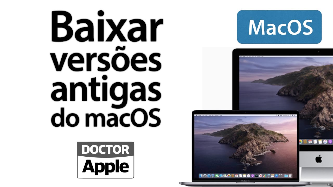 Curso Mac Apple - Links de download de macOS anteriores
