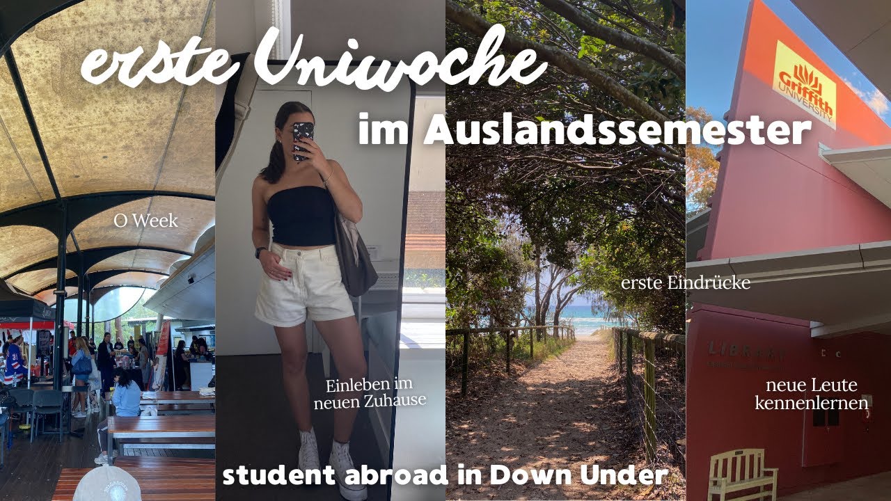 erste Uni-Woche in Australien 🎓✨ || welcome to Griffith University: OWeek, neue Eindrücke & Unileben