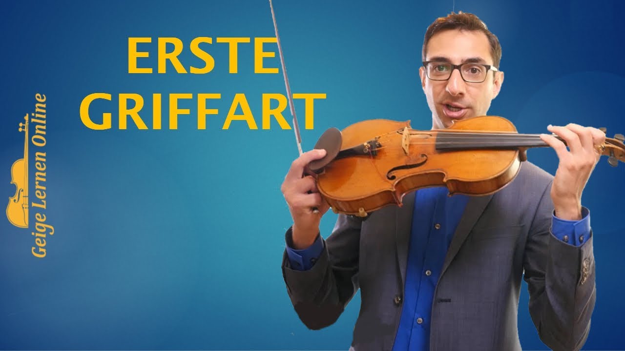 Die erste Griffart auf der Geige (Noten und Fingersatz für Anfänger)