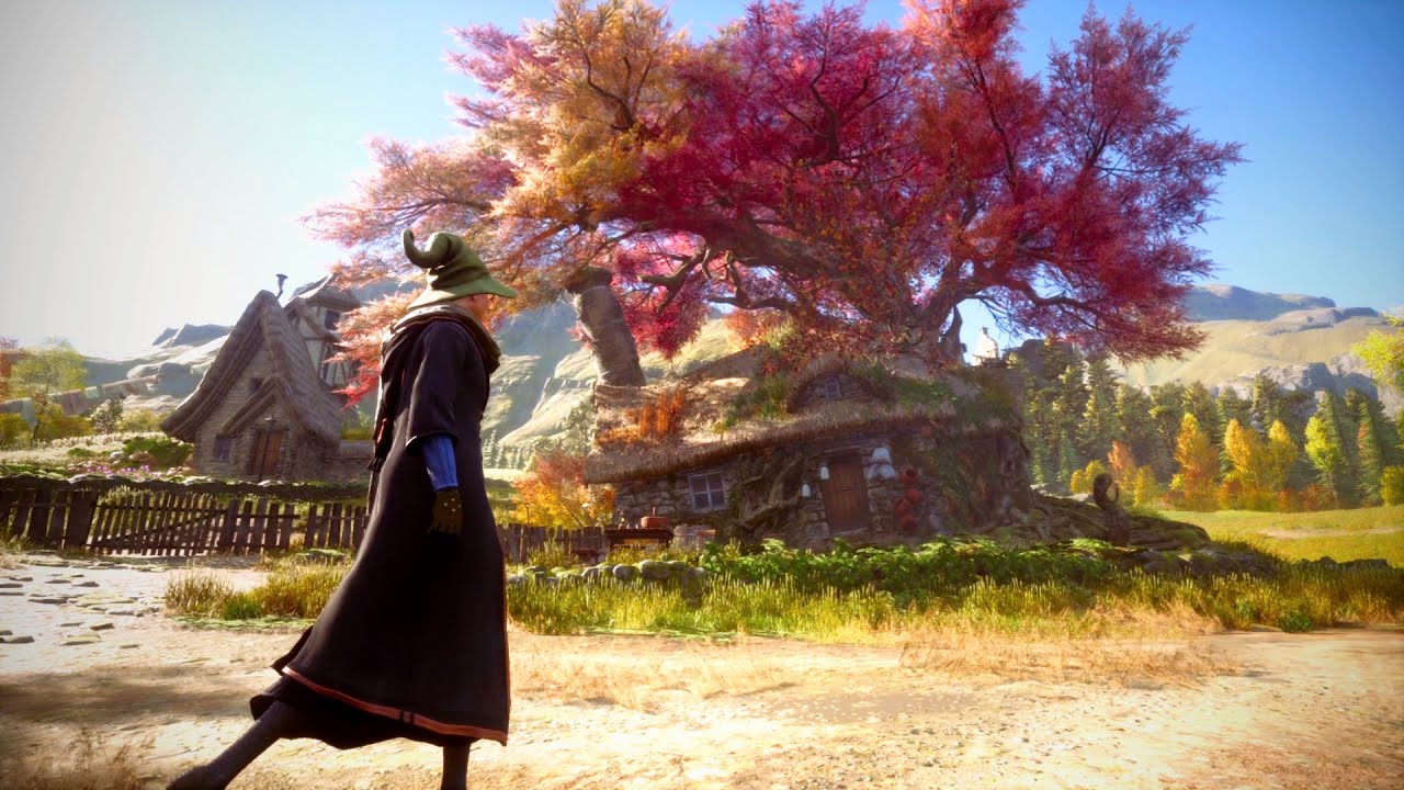 [ Hogwarts Legacy ] Autumn Walking Through the Beautiful Hogwarts Valley