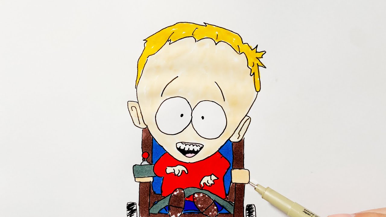 How to Draw Timmy From South Park