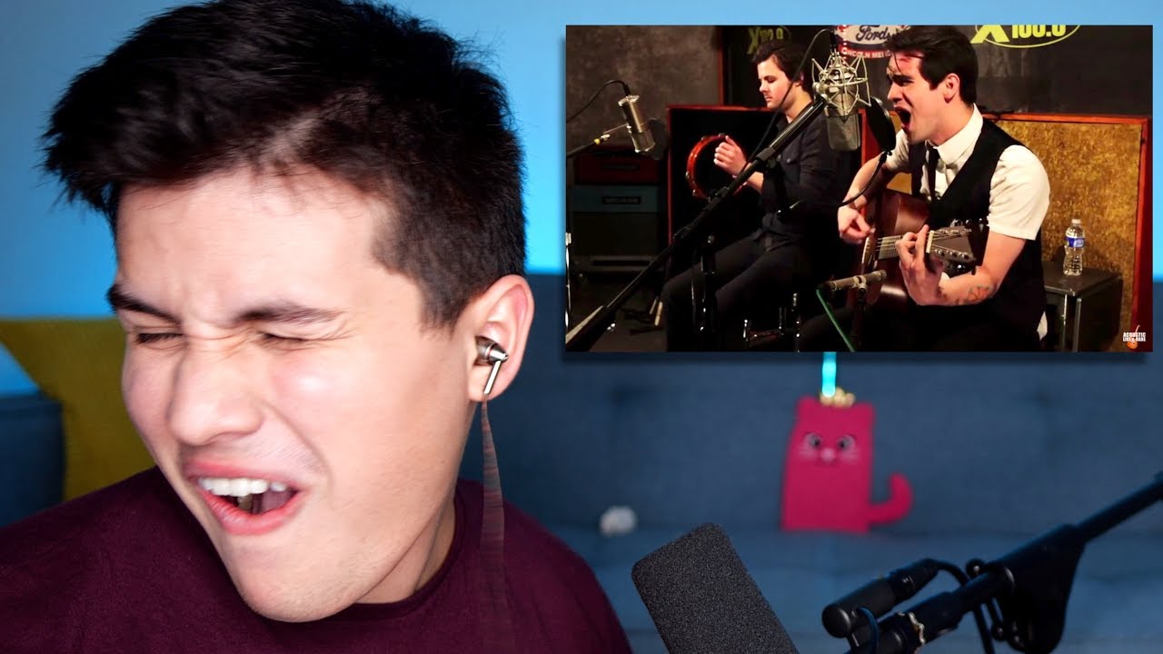 Vocal Coach Reaction to Brendon Urie - The Ballad of Mona Lisa (Acoustic)
