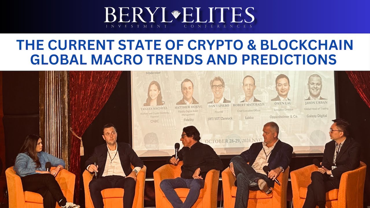 𝐏𝐀𝐍𝐄𝐋 🎤 The Current State of Crypto and Blockchain. Global Macro Trends and Predictions