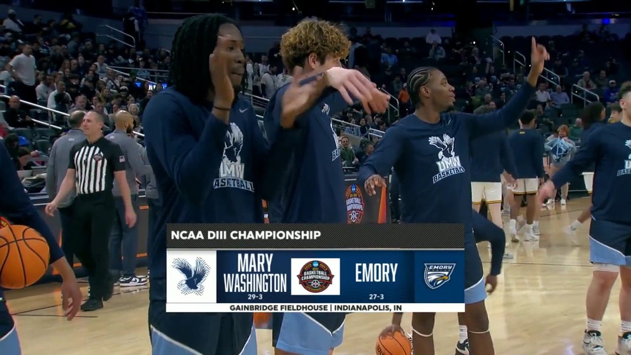 2026 NCAA Men's Division III Championship - Mary Washington Vs Emory