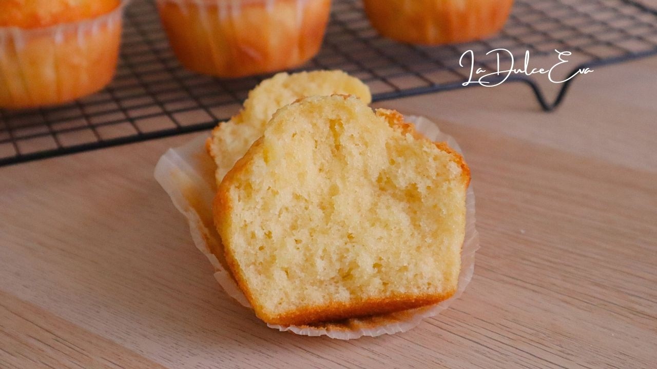 La más Jugosas Magdalenas de Nata/ Te Sorprenderá su sabor | La Dulce Eva