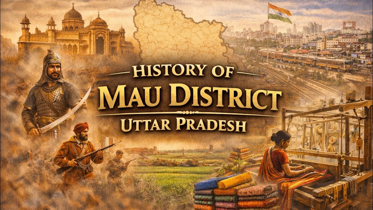 History of Mau district Uttar Pradesh 