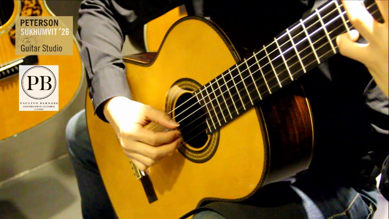 ทดสอบเสียงกีตาร์ Paulino Bernabe M10 by AcousticThai.Net