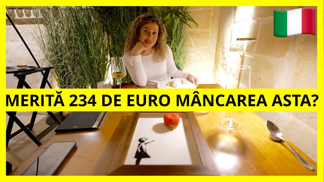 AM MÂNCAT CEA MAI BUNĂ MÂNCARE DE CÂND AM CANALUL ĂSTA! (Regiacorte, Matera)