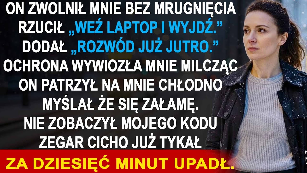 Mój Mąż-CEO Zwolnił Mnie Dla Kochanki — Mój Tajny Kod Zniszczył Jego Imperium 31,6 Miliona Złotych