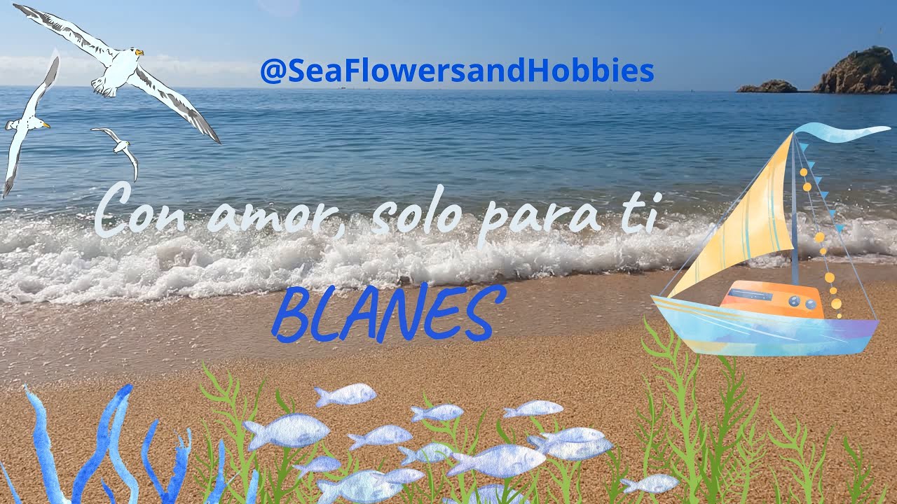 Blanes: arena dorada y olas suaves para relajarte.| Espa&ntilde;a, Costa Brava | Mayo 2025.