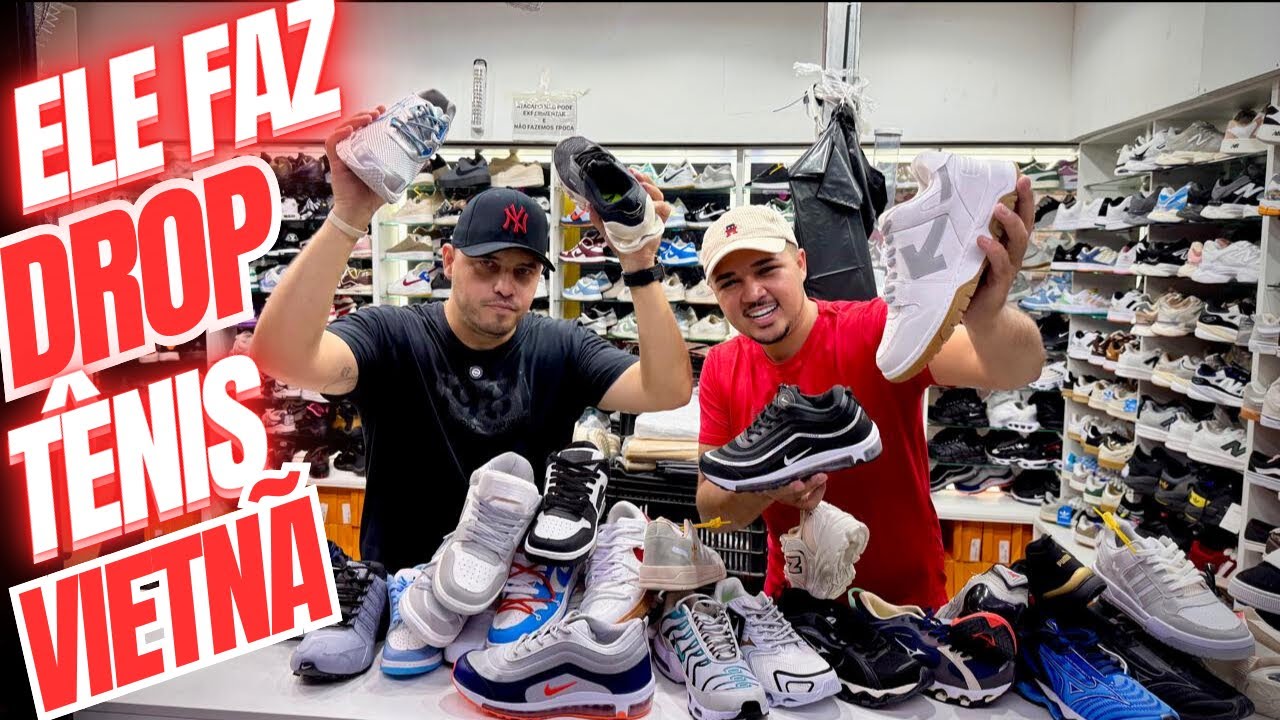 🔥👟GUSTAVO TÊNIS ATACADO A MAIOR FONTE DE TÊNIS IMPORTADO E TÊNIS NACIONAIS DO BRÁS!!#brás #sneakers