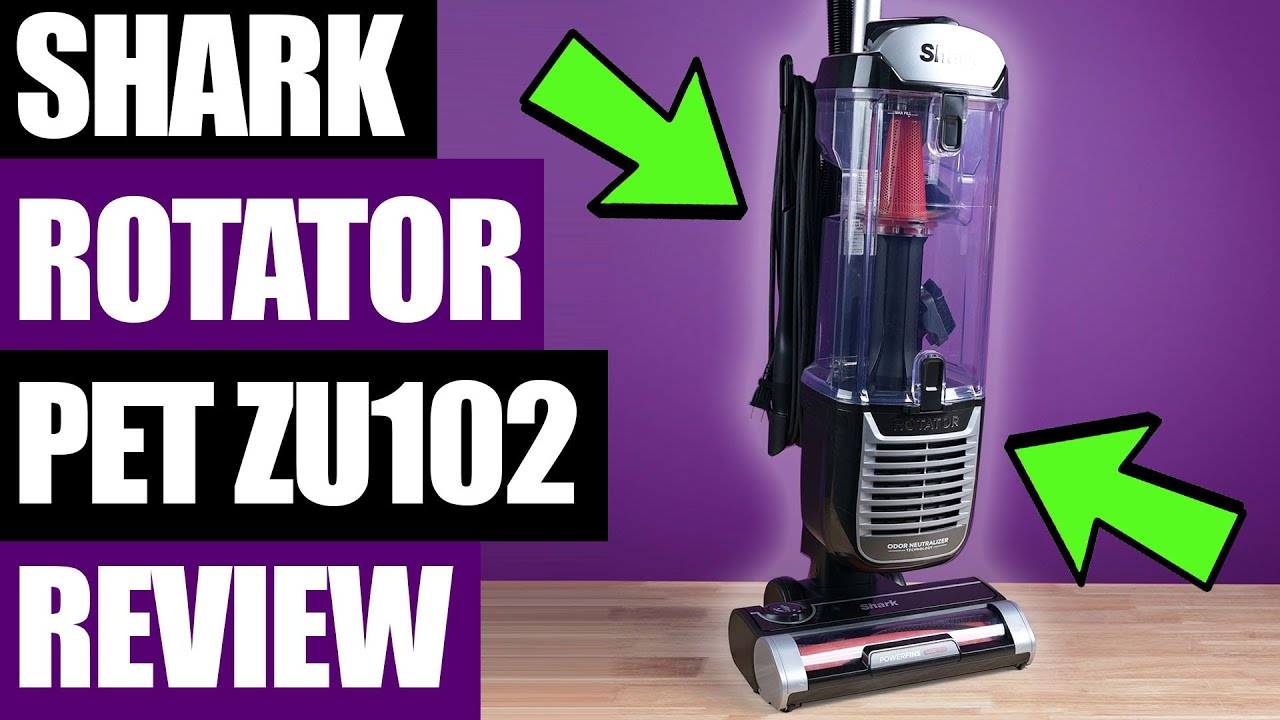 Shark Rotator Pet ZU102 / ZU101 Review - Upright Corded Vacuum!