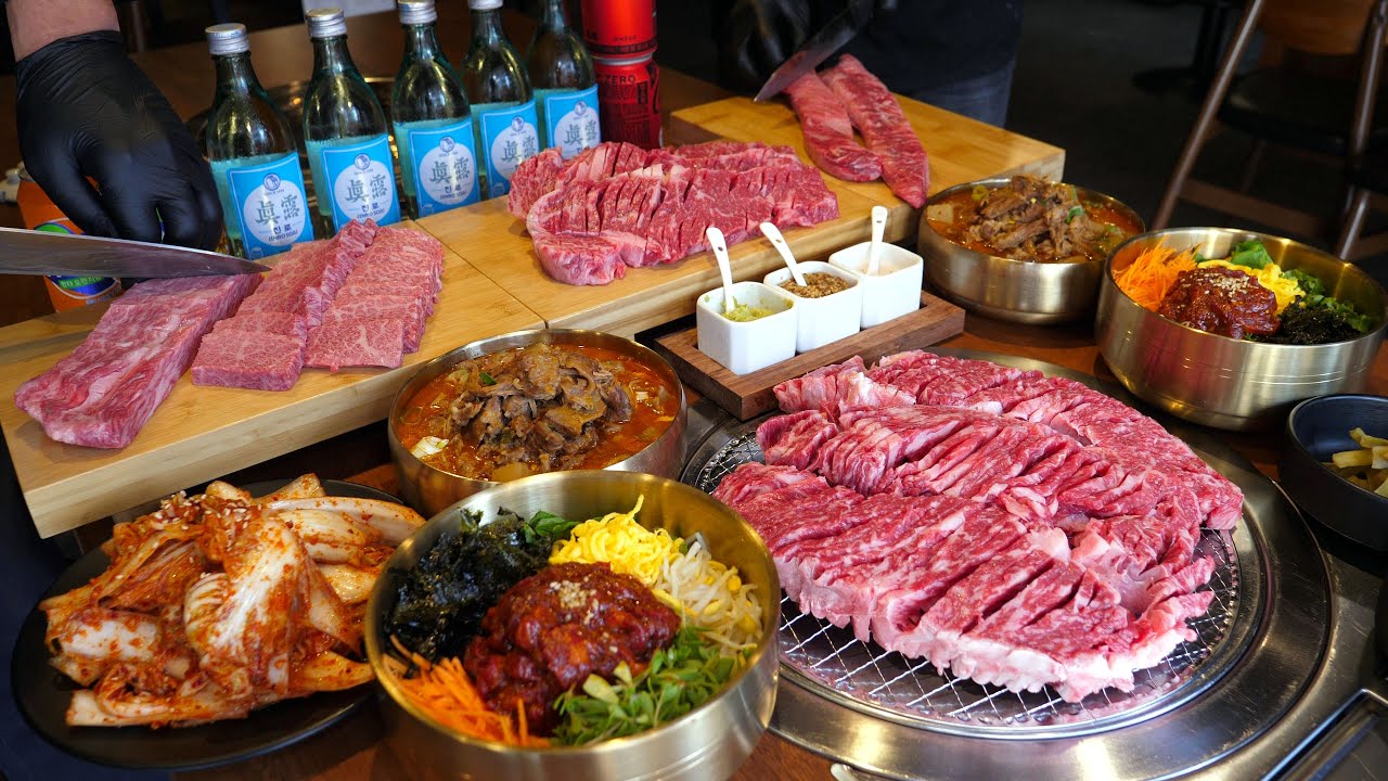 Настоящий корейский шашлык! восхитительное мясное блюдо - BEST6 / Корейская еда