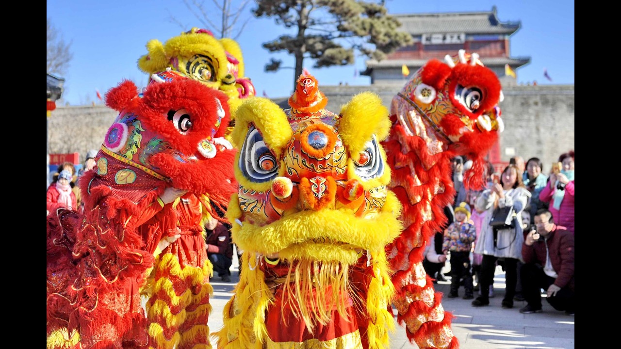 Bangkok Chinatown Thailand || lion dance Bangkok Chinatown || chinese new year song 2026 || CNY 2026