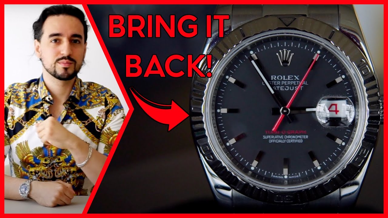 This Rolex NEEDS to Come Back! Rolex Turn-o-Graph Datejust