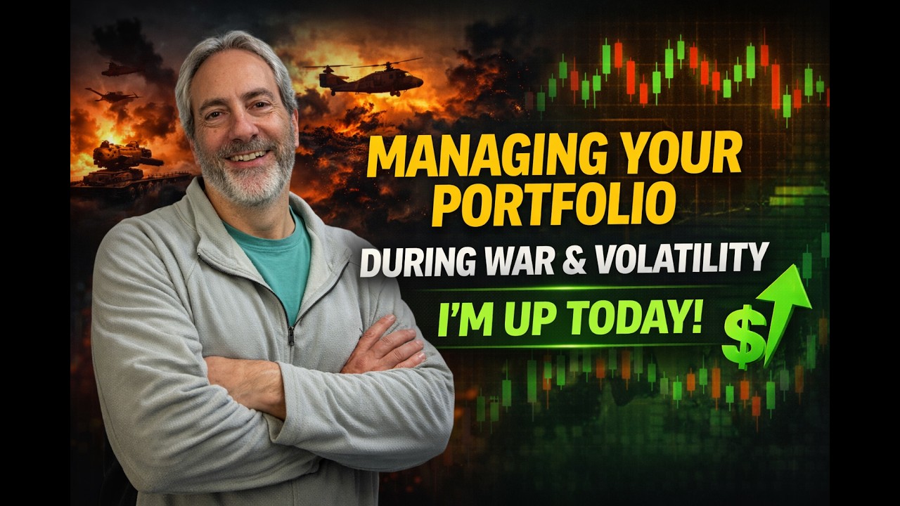 Iran Strikes, Markets Crash - My Options Strategy LIVE