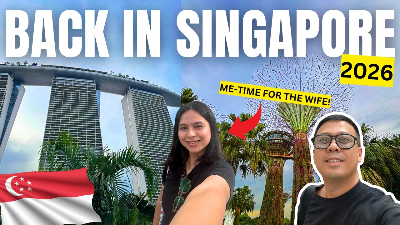 Singapore Me-Time Vlog: PAL Business Class + Lyf Bugis Hotel + Lau Pa Sat + Merlion  & More! 2026