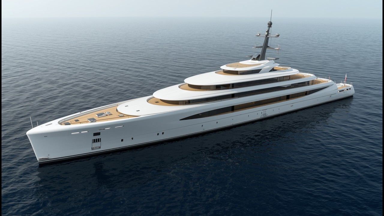 Futuristic Superacht of 2050 | AETHERIA Superyacht Concept