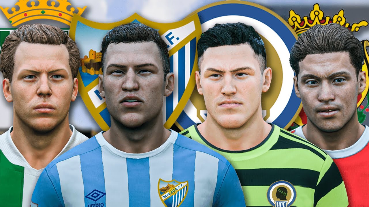 MÁLAGA CF, CÓRDOBA CF, HÉRCULES CF Y NÁSTIC EN FC 24 MODO CARRERA