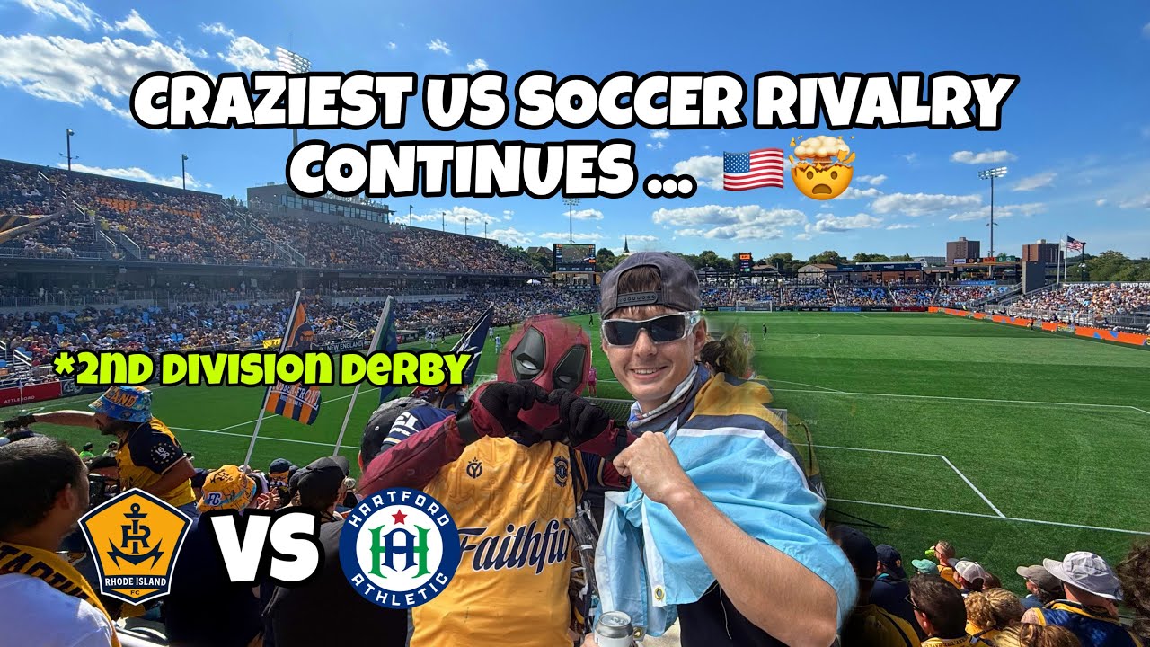 The CRAZIEST New Derby in U.S. Soccer! ⚽️🇺🇸 Rhode Island FC vs Hartford Athletic 