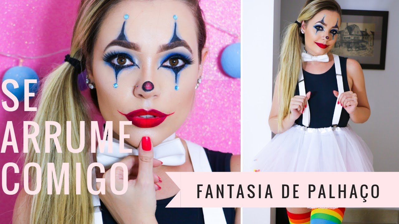 Se Arrume Comigo || FANTASIA DE PALHAÇO