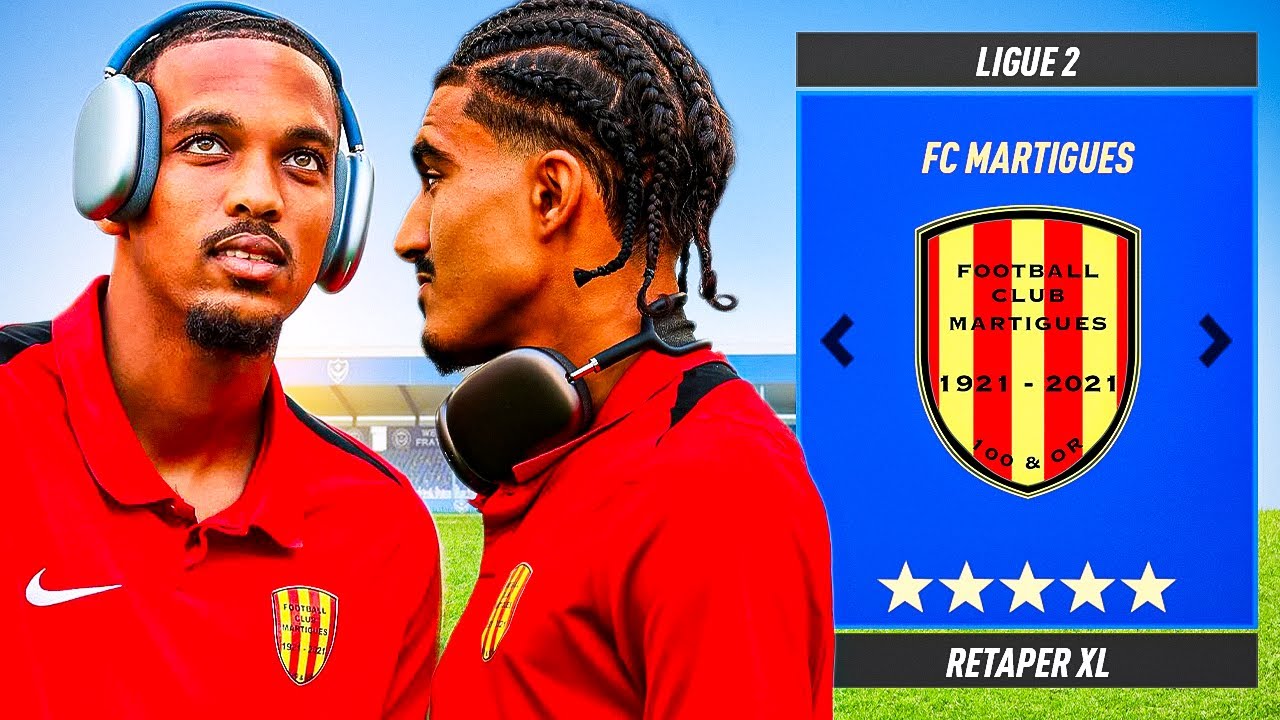 Je RETAPE MARTIGUES en Carrière sur FC25 !