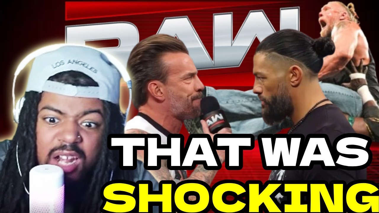 ROMAN CALLS CM PUNK OLD... RAW REVIEW