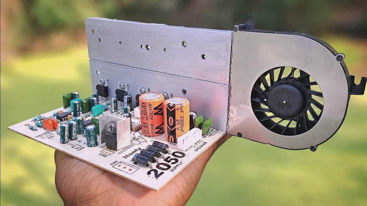 Tda2050 - 4.1 Home Theater Board | Complete Wiring and Sound Test