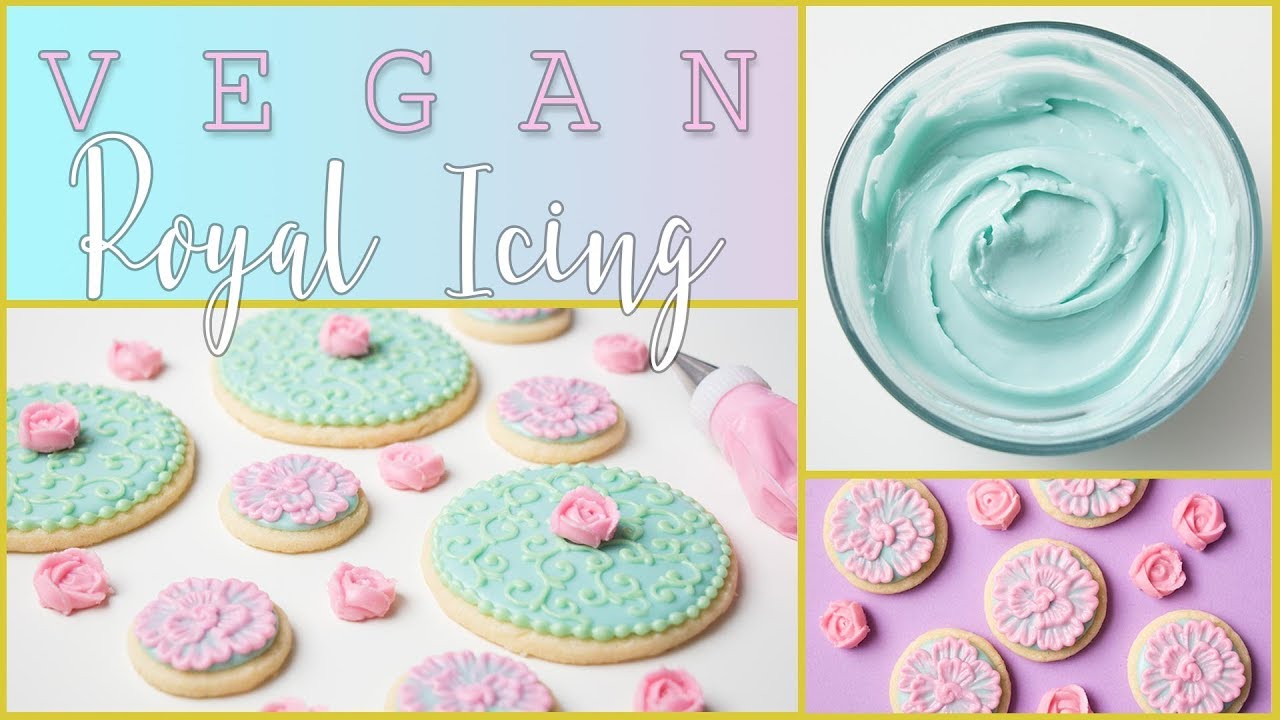 VEGAN ROYAL ICING RECIPE featuring meringueshop's egg free meringue powder!