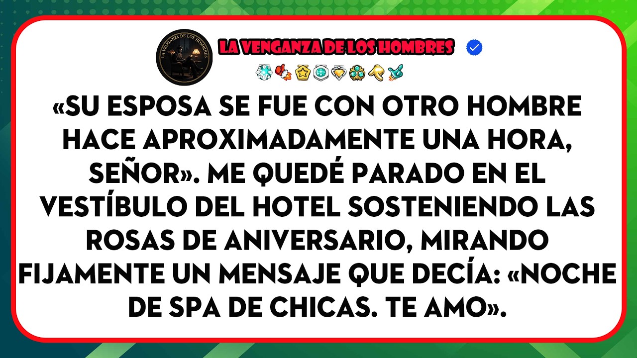 El Valet Me Dijo Que Mi Esposa Se Fue Con Otro. Le Escribí Esto: Disfruta Tu Último...