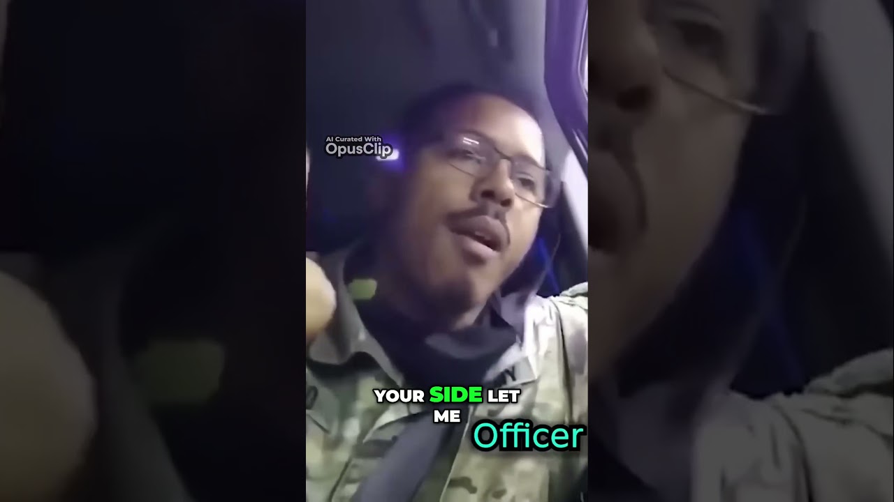 Intense Police Encounter Caught on Camera
