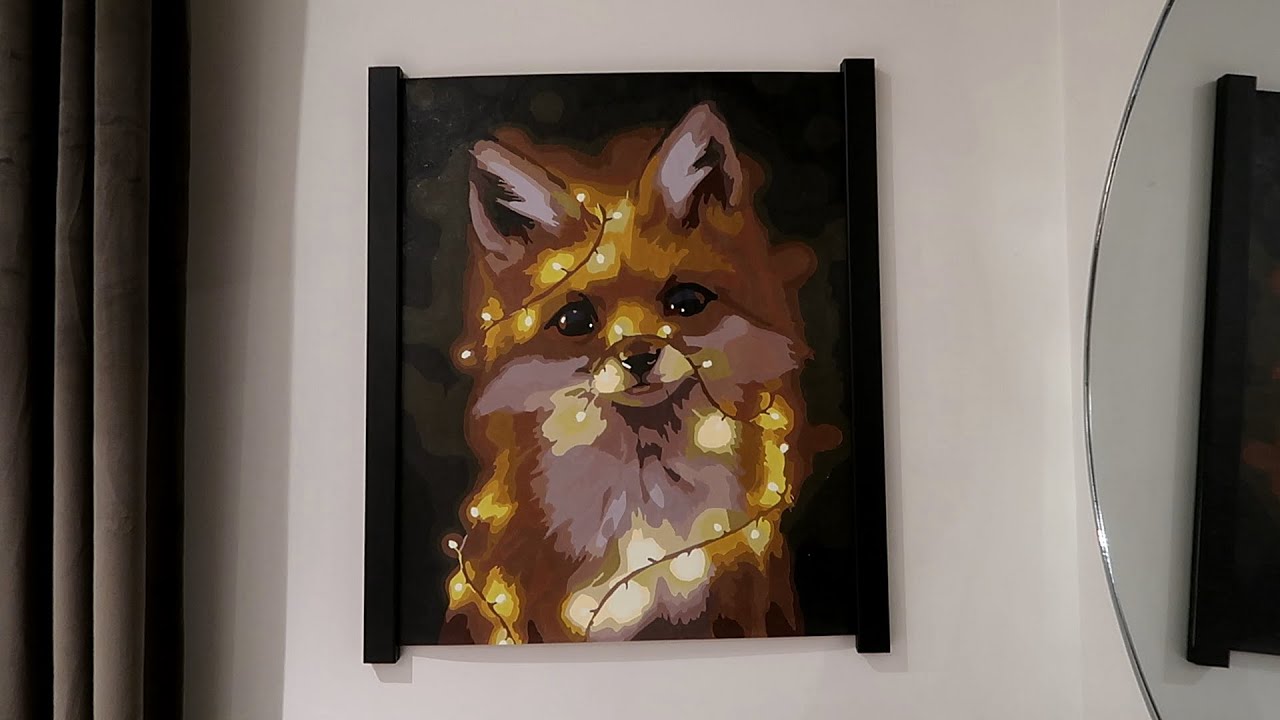 Painting By Numbers - Fox Timelapse