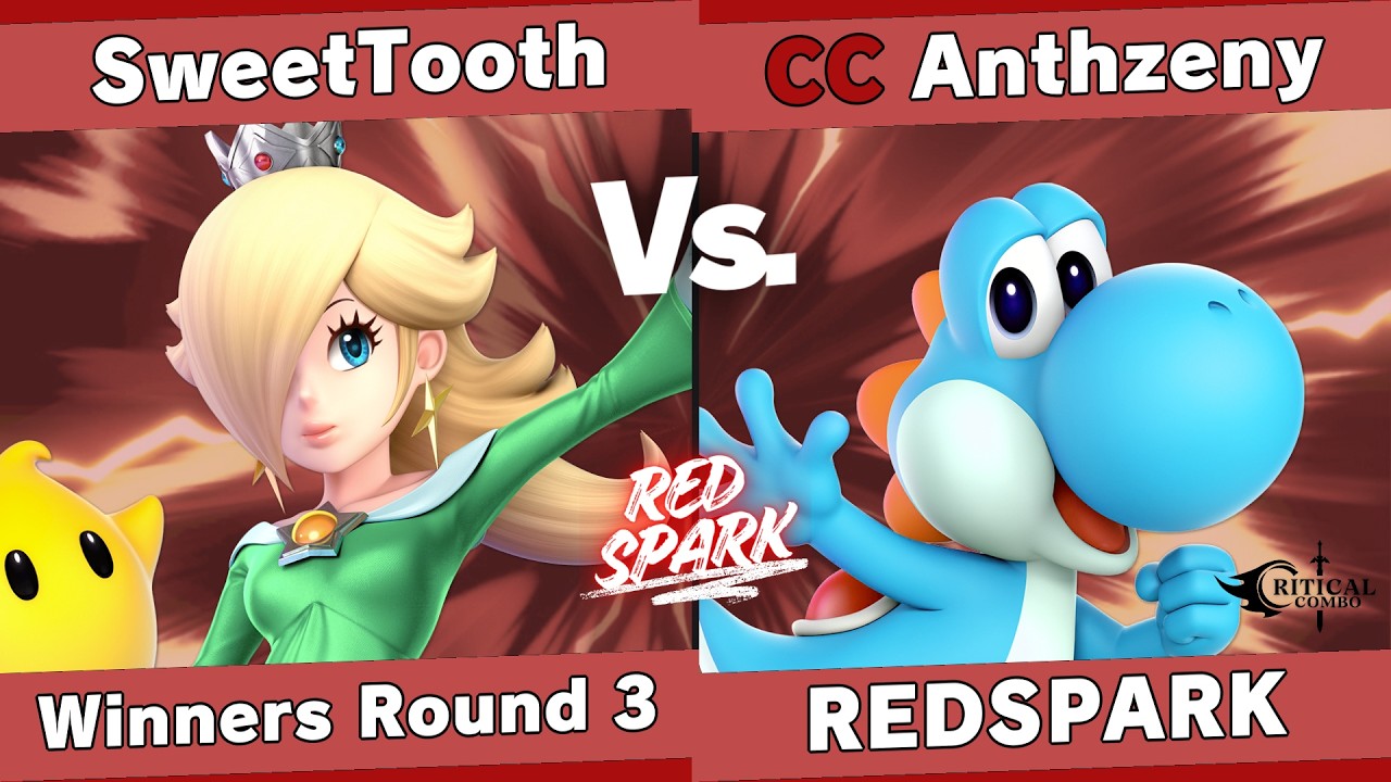 REDSPARK - SweetTooth (Rosalina & Luma) vs Anthzeny (Yoshi) - Winners Round 3