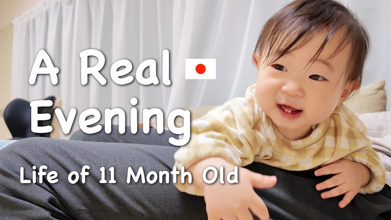 What Evenings Are Like Raising an 11-Month-Old in Japan