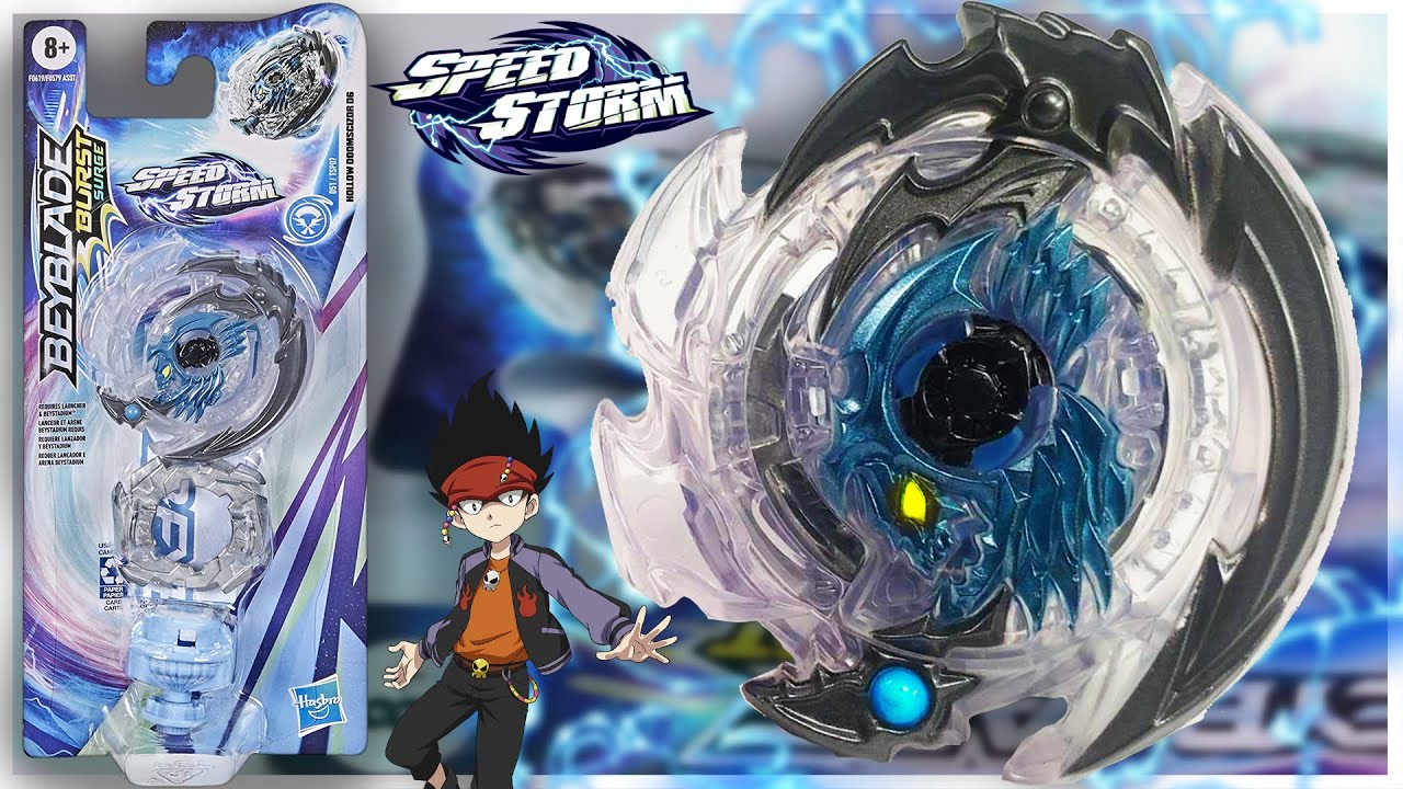 NEW Hollow Doomscizor D6 12 Xceed-SP Hasbro Beyblade Burst Speedstorm Review