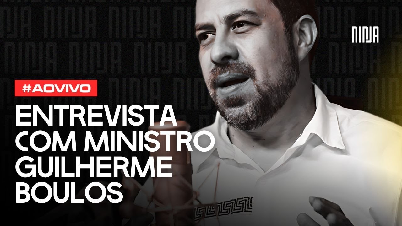 🔥Entrevista ao vivo com ministro Guilherme Boulos🔥