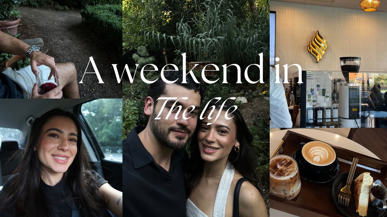 A Weekend In The Life| coffee shops, wine garden, productivity