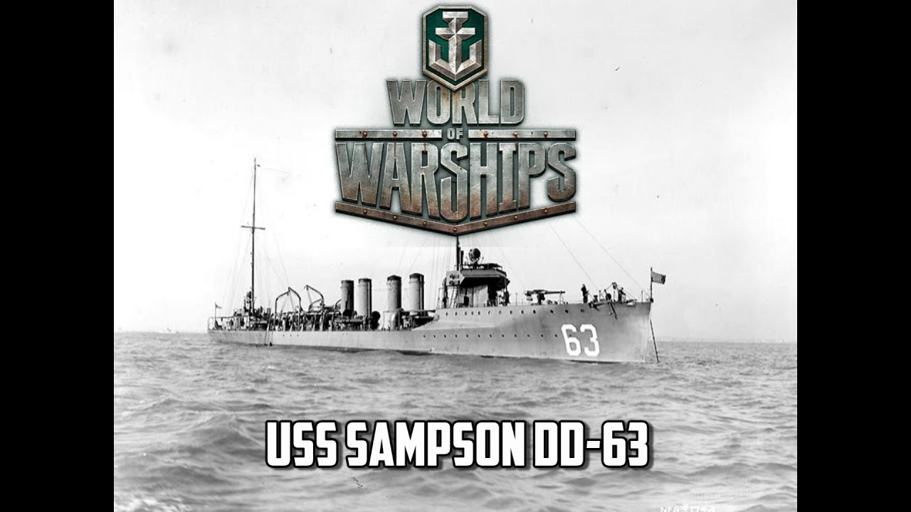World of Warships - USS Sampson D-63