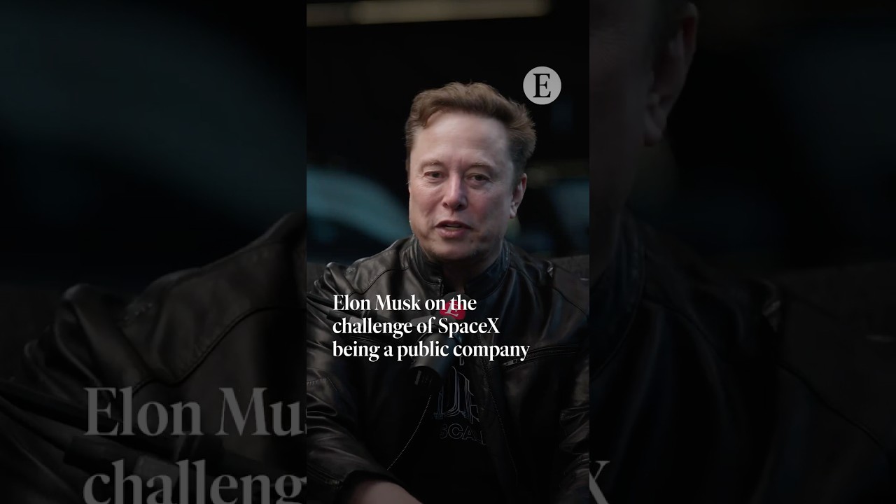 Илон Маск о трудностях превращения SpaceX в публичную компанию | The Economist