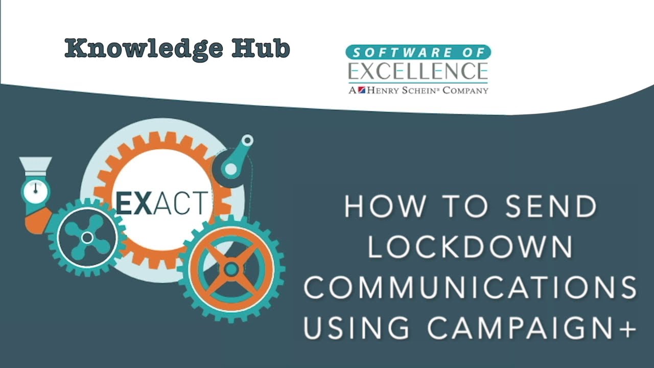 How to send lockdown communications using campaign +