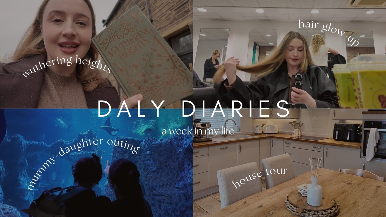 MOTHERHOOD DIARIES | visiting Wuthering Heights, hair transformation & house tour