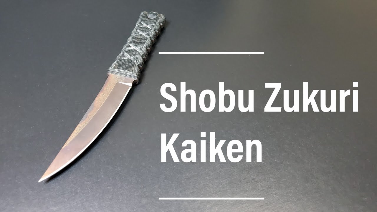Williams Blade Designs - Shobu Zukuri Kaiken 4.5 inches fixed blade