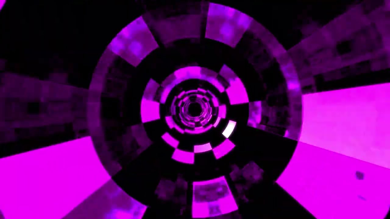 Pink Abstract Tunnel Background Backdrop Motion Graphics 4K Copyright Free