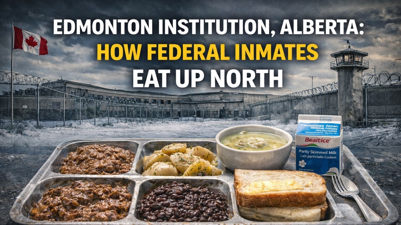 EDMONTON INSTITUTION, ALBERTA: HOW FEDERAL INMATES EAT UP NORTH