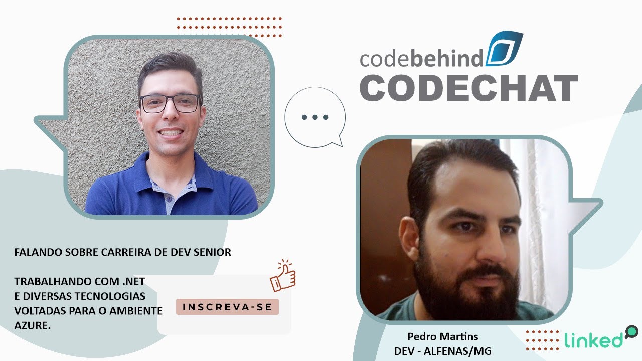 codeChat - com Pedro Martins Desenvolvedor .net