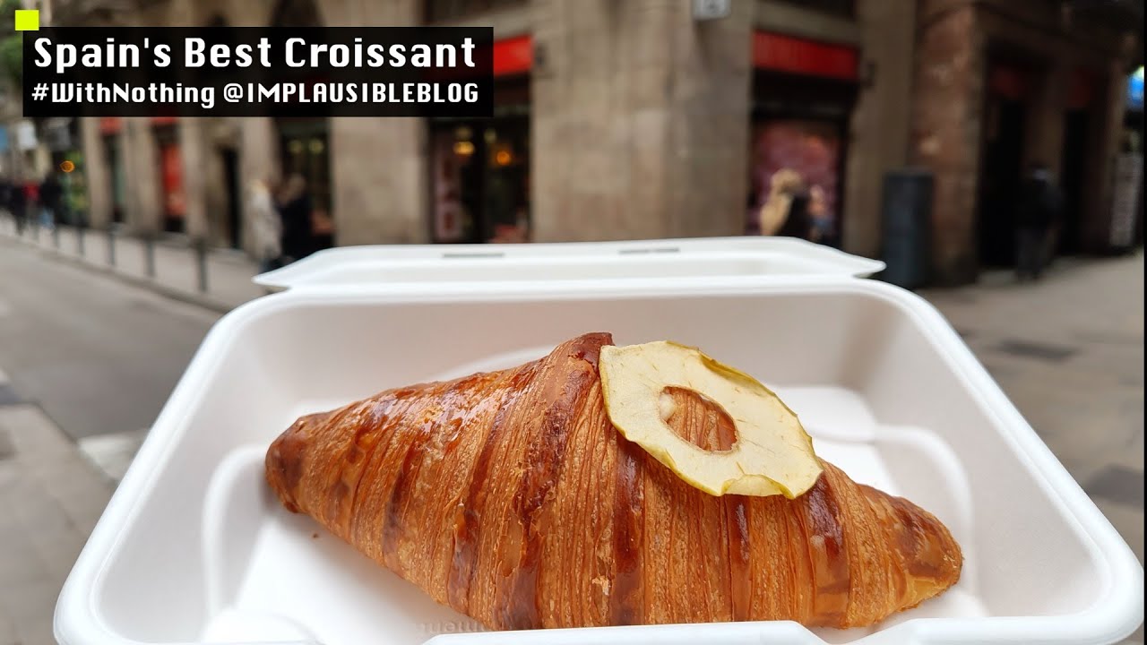 Barcelona's Best Croissant 😋 with the Nothing Phone (3a) Pro