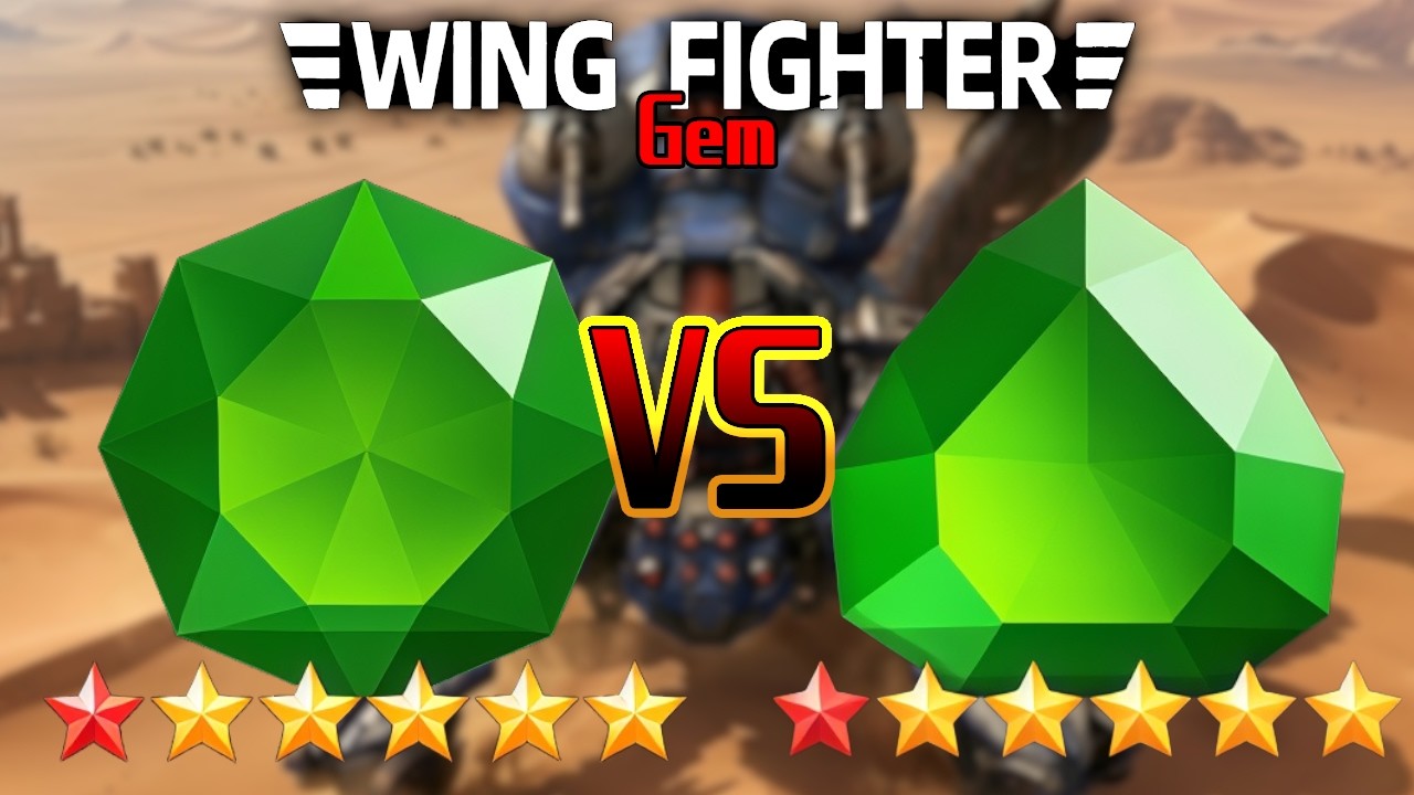 【Wing Fighter】ジェム比較 BOSSvs地上・海上